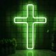 Faith Cross Inspirational Neon Sign
