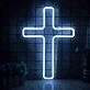 Faith Cross Inspirational Neon Sign