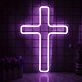 Faith Cross Inspirational Neon Sign