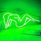 Sexy Female Body Lines Alluring Neon Sign