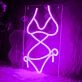 Sexy Bikini Outfit Stylish Neon Sign