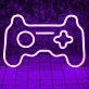 Cool Gaming Keyboard Neon Sign