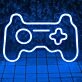 Cool Gaming Keyboard Neon Sign