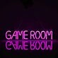 Game Room Fun Play Area Bright Neon Sign