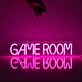 Game Room Fun Play Area Bright Neon Sign