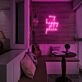 Cozy My Happy Place Neon Sign for Personal Retreats and Reading Nooks
