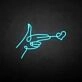 'Send heart' neon sign