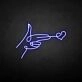 'Send heart' neon sign