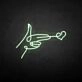 'Send heart' neon sign