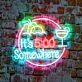 Its 5 Oclock Somewhere Beer Bar Neon Sign for Bars and Pubs