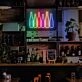 Wine Bottles Neon Sign for Bars and Wine Cellars