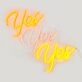 Yes Yes Yes Neon Sign for Positive and Affirmative Spaces