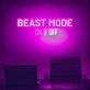 Beast Mode Activated Neon Sign for Gyms and Motivational Spaces