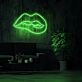 Irresistible Lips Neon Sign for Bold and Playful Spaces