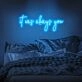 It Was Always You Neon Sign for Romantic and Loving Spaces
