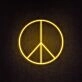 Peace Neon Sign for Positive and Peaceful Decor