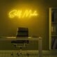 Self Made Neon Sign for Motivational and Inspirational Spaces