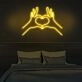 Spread Love Neon Sign for Positive and Loving Spaces