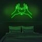 Spread Love Neon Sign for Positive and Loving Spaces