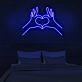 Spread Love Neon Sign for Positive and Loving Spaces