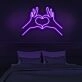 Spread Love Neon Sign for Positive and Loving Spaces