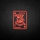 'Square K' neon sign