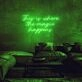 This Is Where The Magic Happens Neon Sign for Fun and Playful Spaces