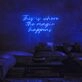 This Is Where The Magic Happens Neon Sign for Fun and Playful Spaces
