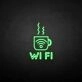 WIFI 3' neon sign