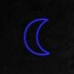 Moon Neon Sign for Peaceful and Relaxing Spaces
