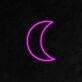 Moon Neon Sign for Peaceful and Relaxing Spaces