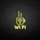 WIFI 3' neon sign