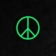 Peace Sign Neon Sign for Positive and Peaceful Spaces