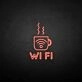 WIFI 3' neon sign