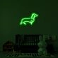 Dachshund Neon Sign for Dog Lovers and Fun Spaces