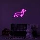 Dachshund Neon Sign for Dog Lovers and Fun Spaces