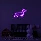 Dachshund Neon Sign for Dog Lovers and Fun Spaces