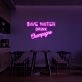 Save Water Neon Sign for Environmental and Fun Spaces