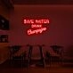 Save Water Neon Sign for Environmental and Fun Spaces