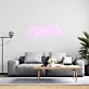Stay A While Neon Sign for Welcoming and Cozy Spaces