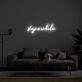 Stay A While Neon Sign for Welcoming and Cozy Spaces