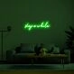 Stay A While Neon Sign for Welcoming and Cozy Spaces