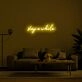 Stay A While Neon Sign for Welcoming and Cozy Spaces