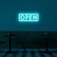Open V2 Neon Sign for Welcoming Spaces