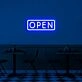 Open V2 Neon Sign for Welcoming Spaces
