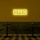 Open V2 Neon Sign for Welcoming Spaces