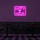 Happy Hour Neon Sign for Bars and Social Spaces