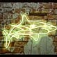 White Tip Shark Neon Sign for Marine and Ocean Lovers