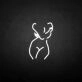 'Women body' neon sign