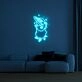 Saturn Statue Neon Sign for Space and Astronomy Lovers